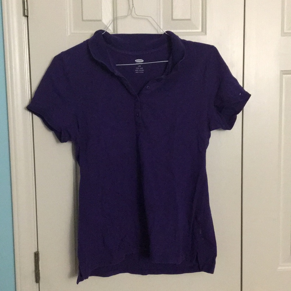 Old Navy Purple Collared Shirt